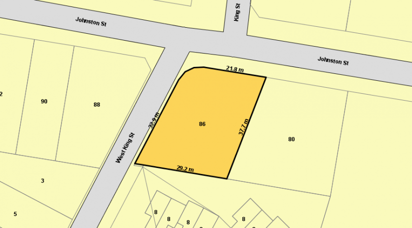 86 Johnston St Southport - Cadastal Map - RP Data