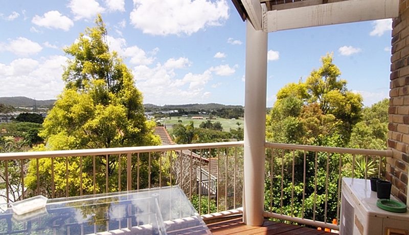 Balcony and view