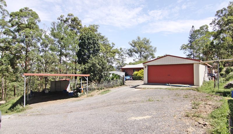 Garage to shed and house